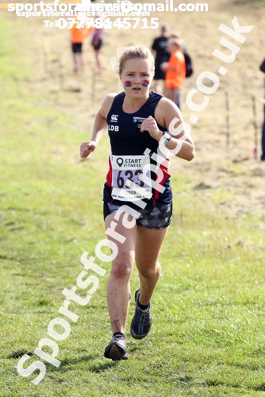 Senior womens 2019 Start Fitness Harrier League, Wrekenton, Gateshead. Photo: David T. Hewitson/Sports for All Pics